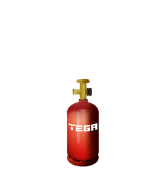 red-liquid-gas-deposit-bottle-0,5-kilo-propane-with-the-white-inscription-TEGA