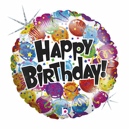 Runder-bunter-Luftballon-mit-Happy-Birthday-Schrift-und-Ballon-Motiv