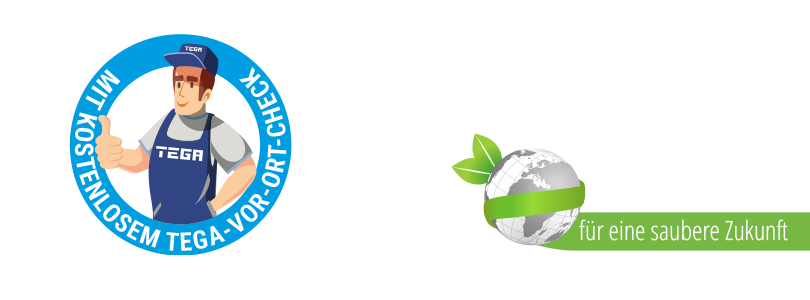zwei-Symbole-links-TEGA-Mitarbeiter-haelt-Daumen-hoch-und-rechts-Weltkugel-mit-grünem-Banner